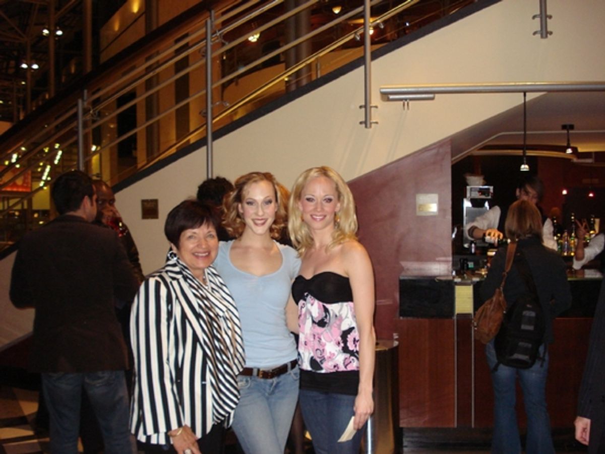 Victoria Lamond's Mom, Elodie Gillett and Victoria Lamond at 
